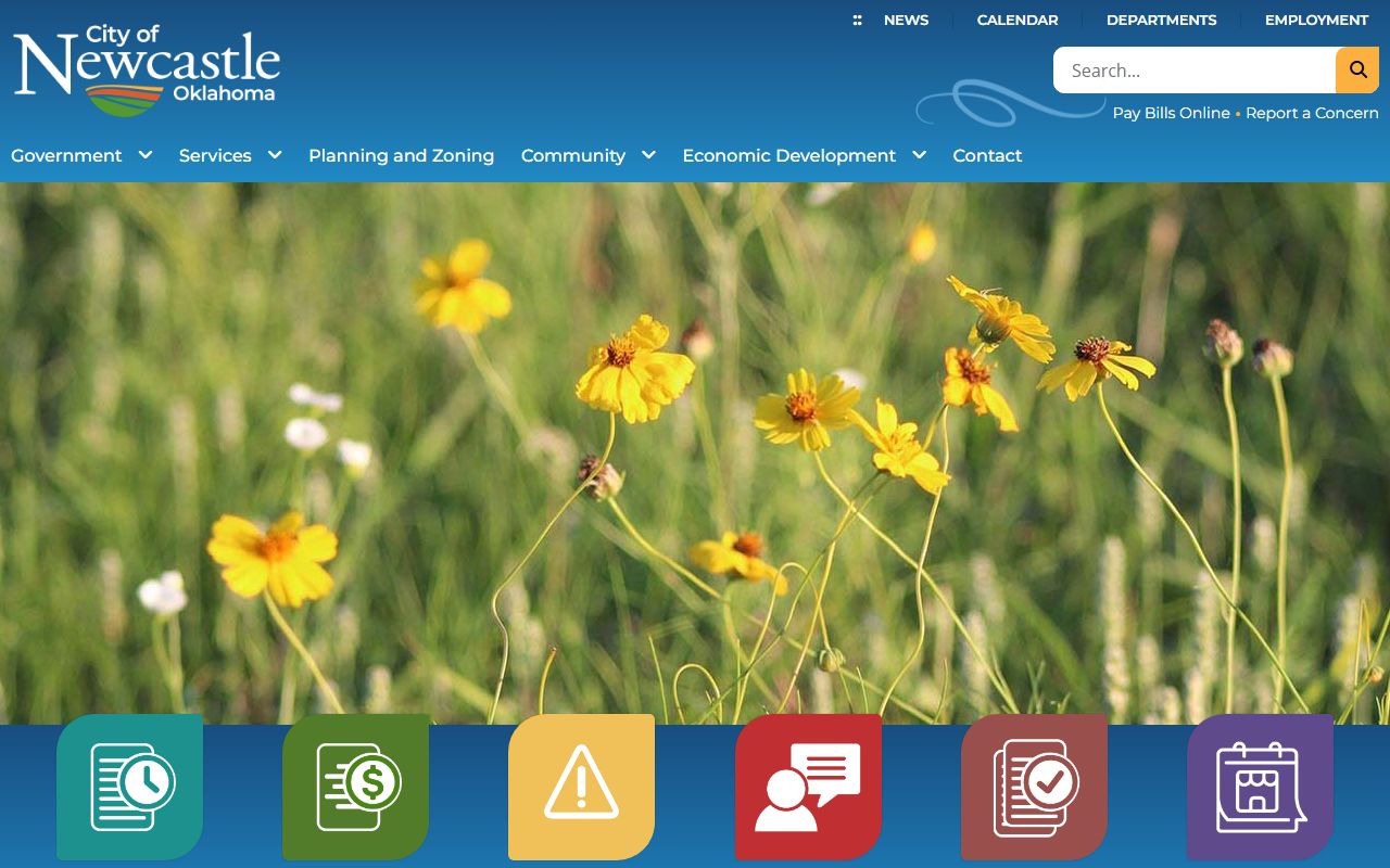 Newcastle Oklahoma phone directory city official website