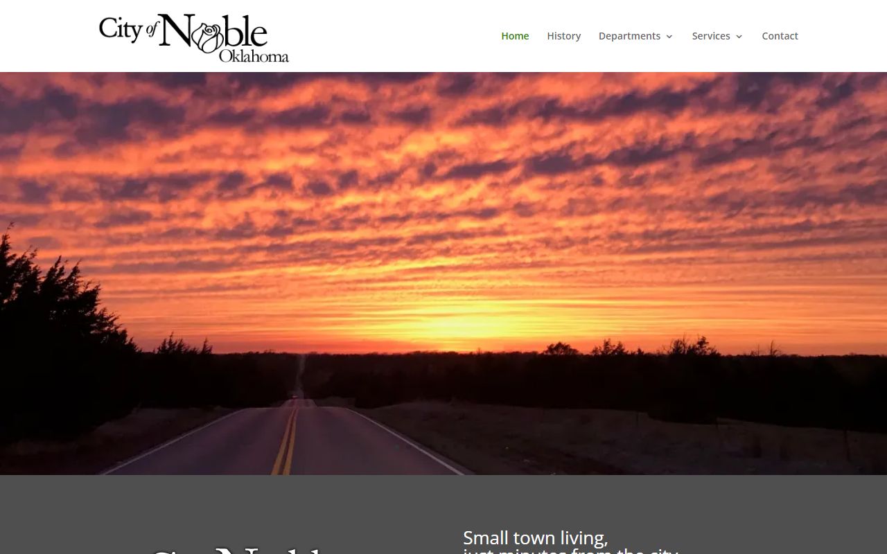 Noble Oklahoma phone directory city official website