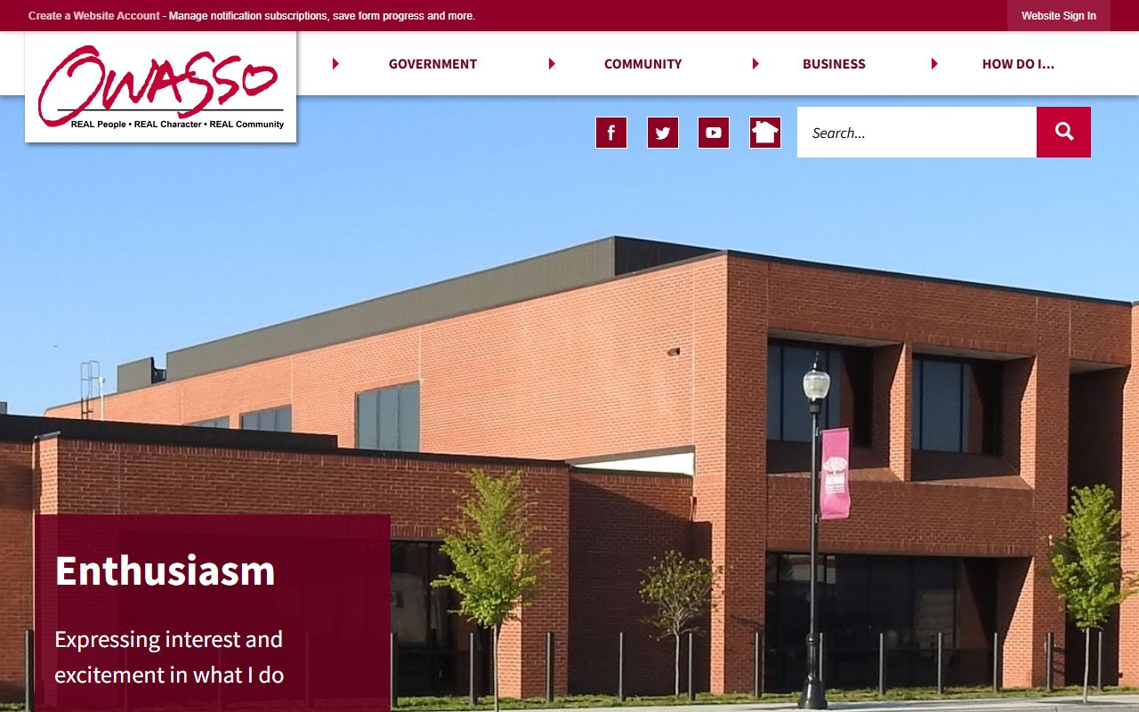 Owasso Oklahoma phone directory official city website